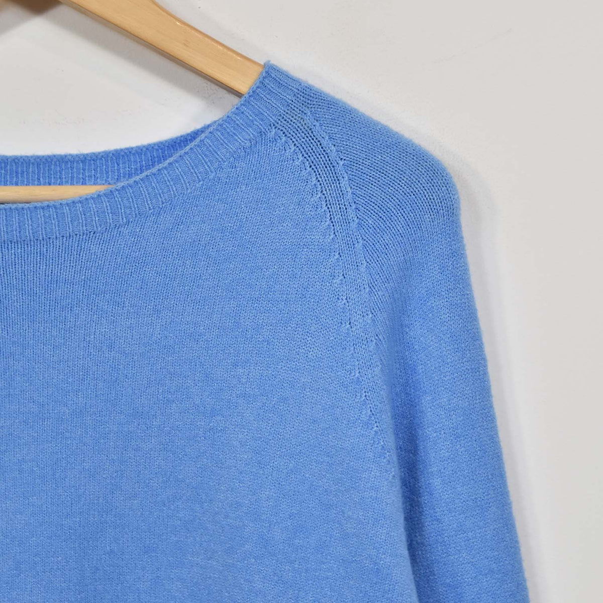 Jersey Canalé Fino – Azul