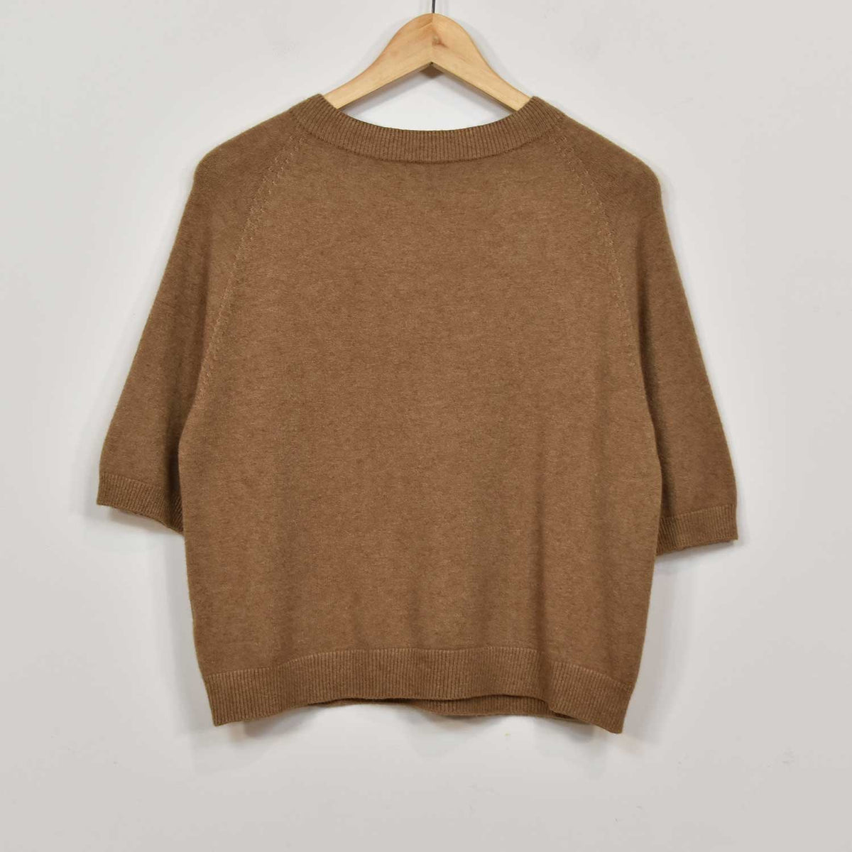 Jersey Manga Corta Punto – Camel