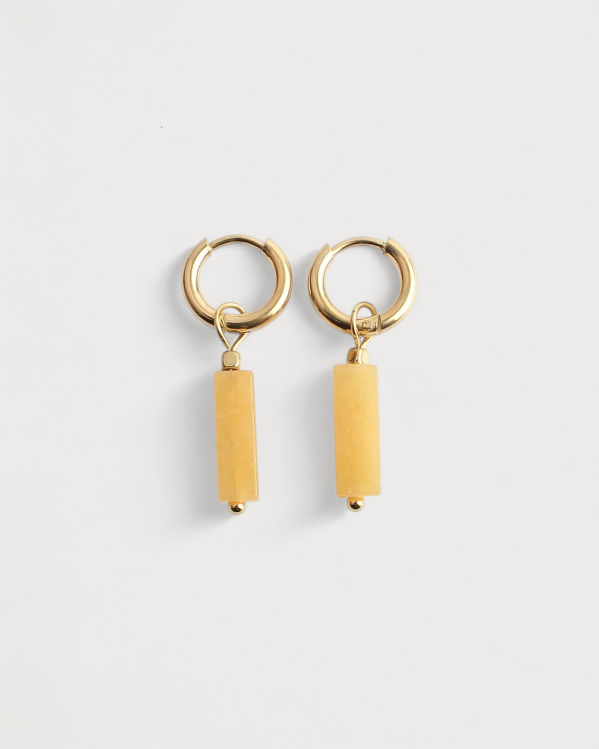 Dora - Pendientes - Piedra natural - Acero inoxidable