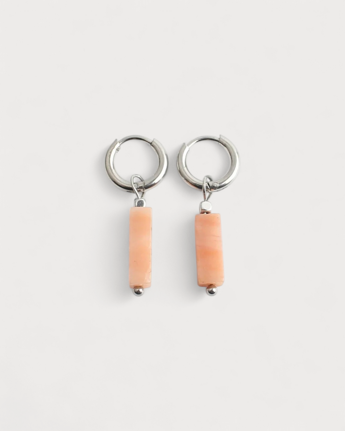 Dora - Pendientes - Piedra natural - Acero inoxidable