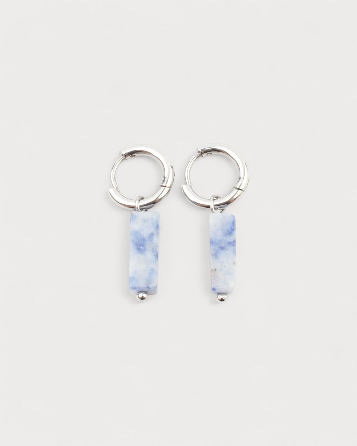 Dora - Pendientes - Piedra natural - Acero inoxidable