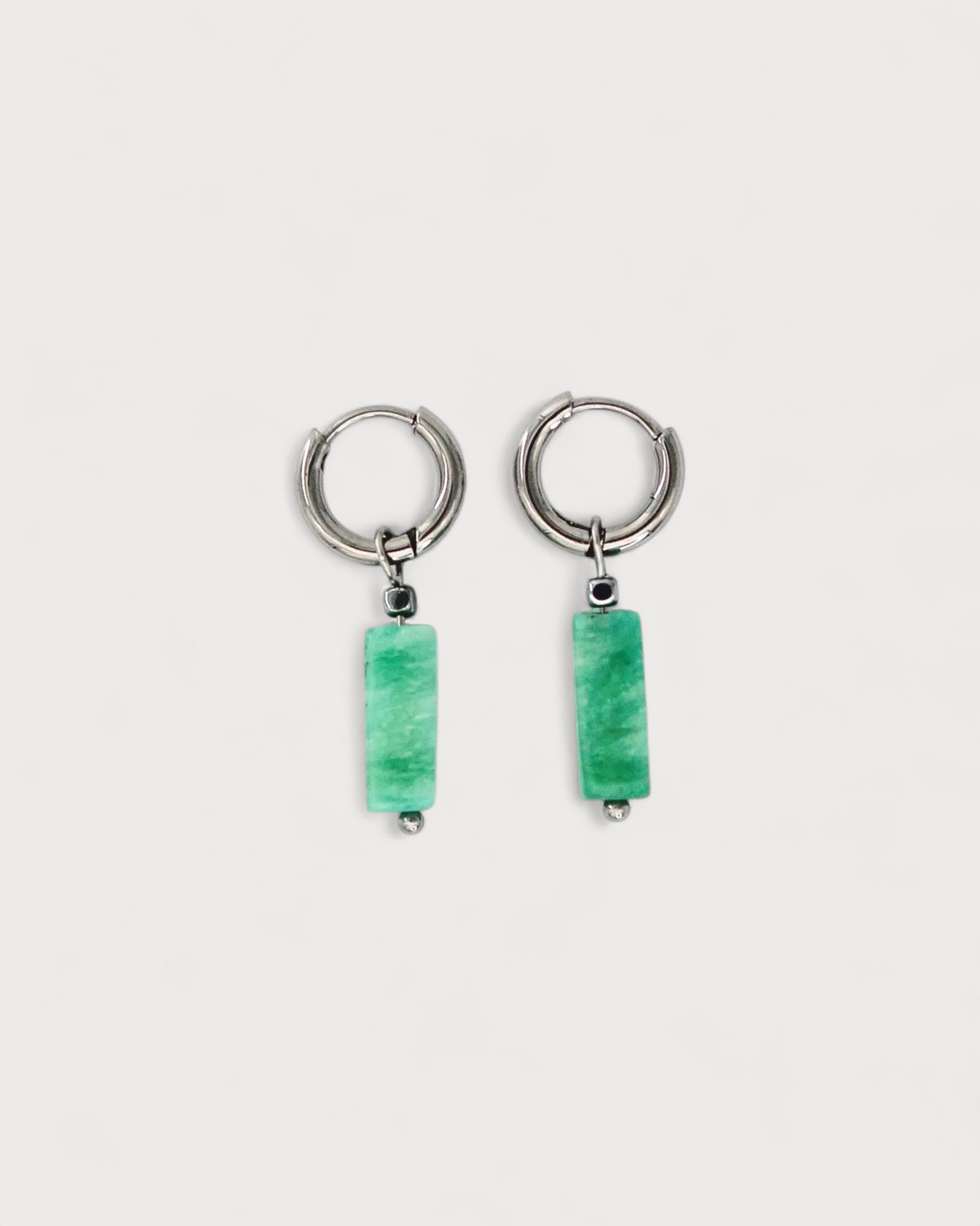Dora - Pendientes - Piedra natural - Acero inoxidable