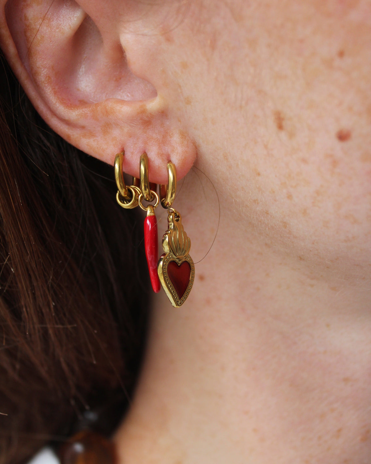 Aro Mía - Pendientes - Acero inoxidable