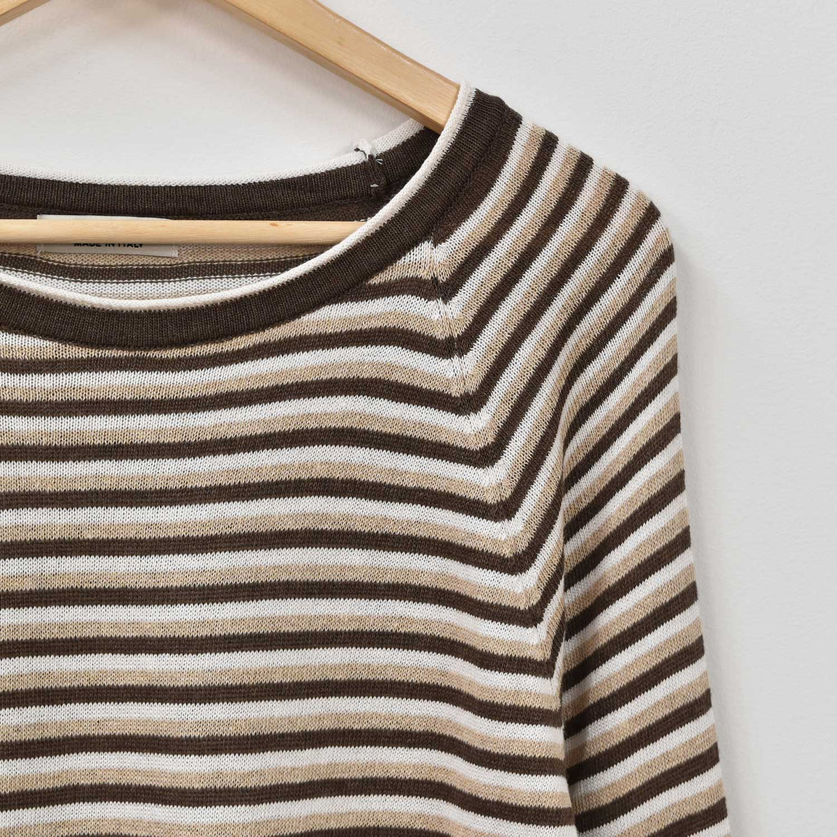 Jersey Rayas Finas – Marrón