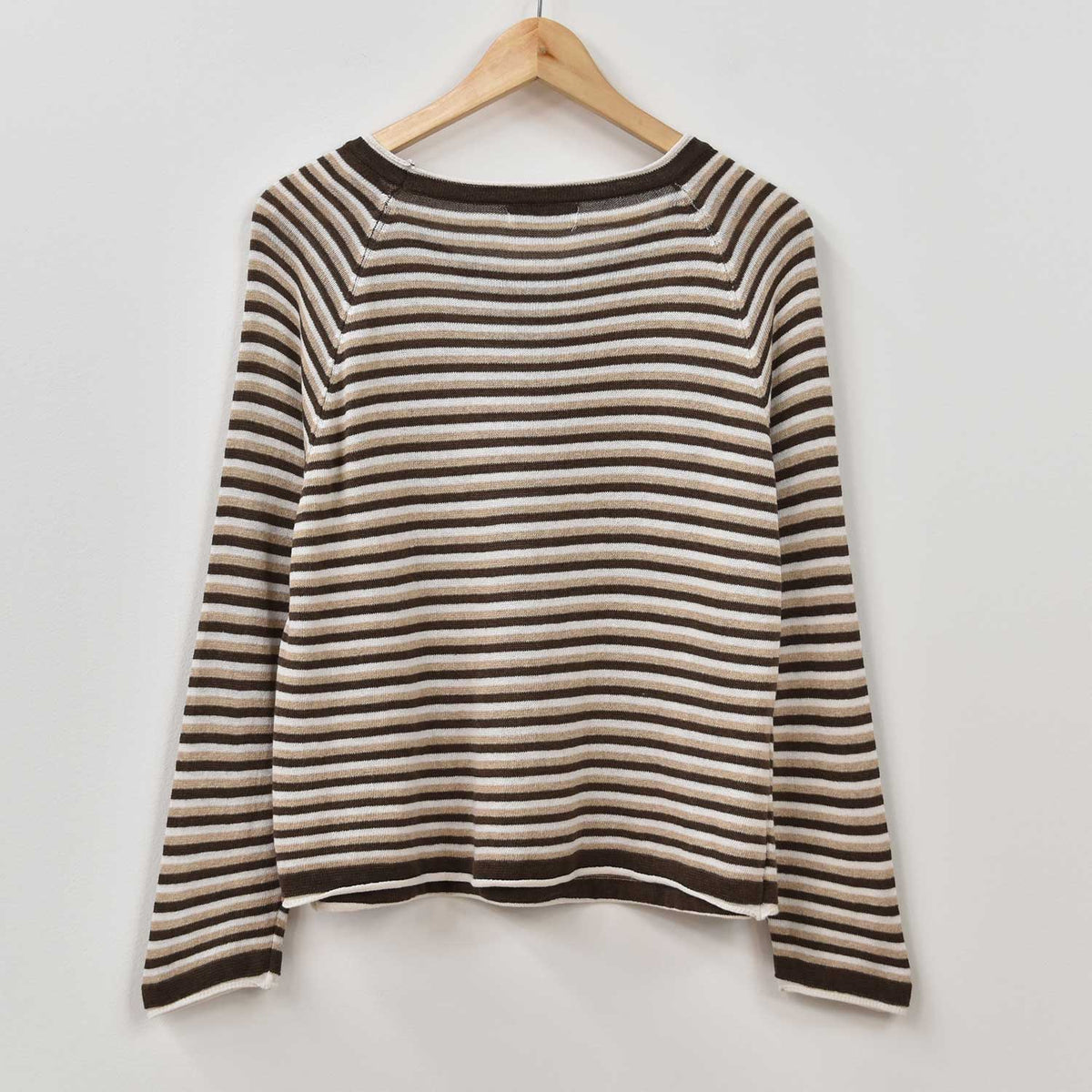 Jersey Rayas Finas – Marrón