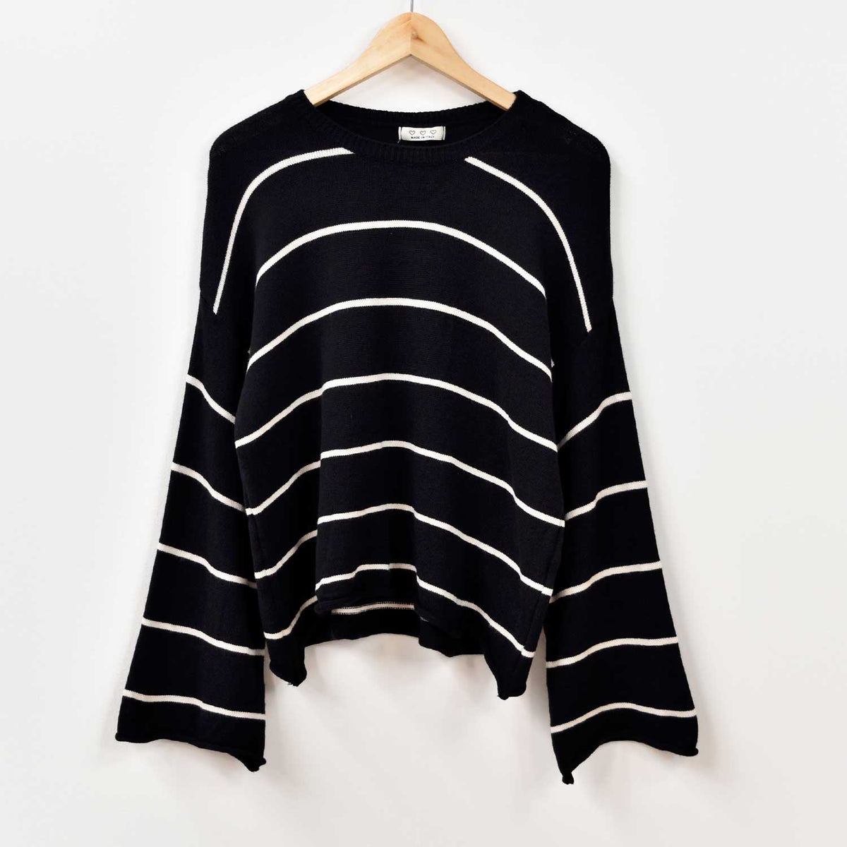 Jersey Manga Ancha a Rayas