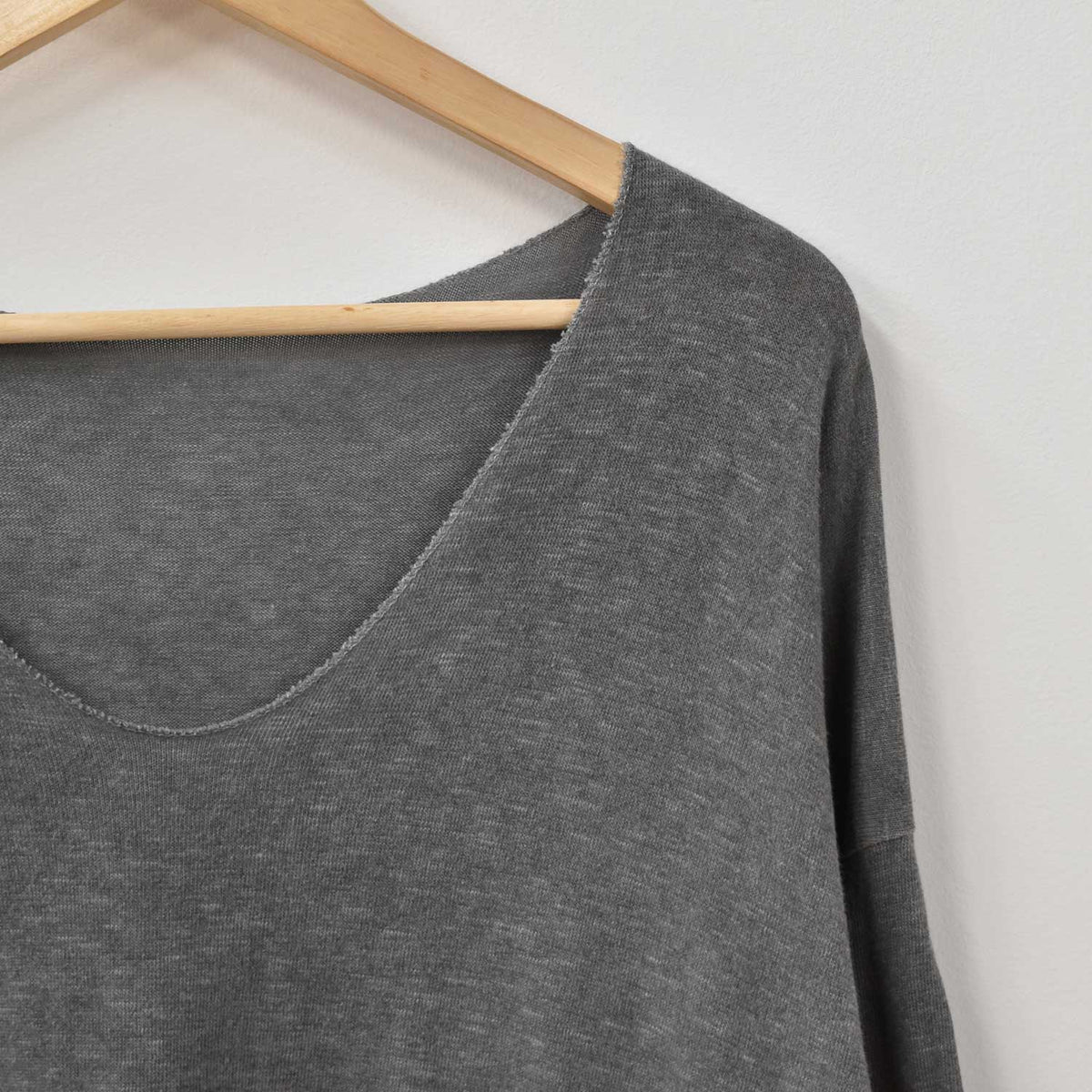 Jersey Fino Punto Suave – Gris