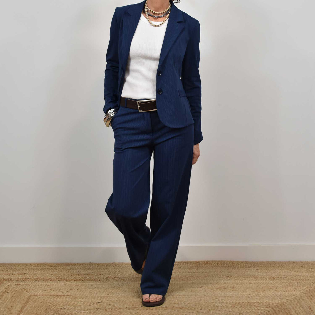 Americana Rayas Chic – Marino
