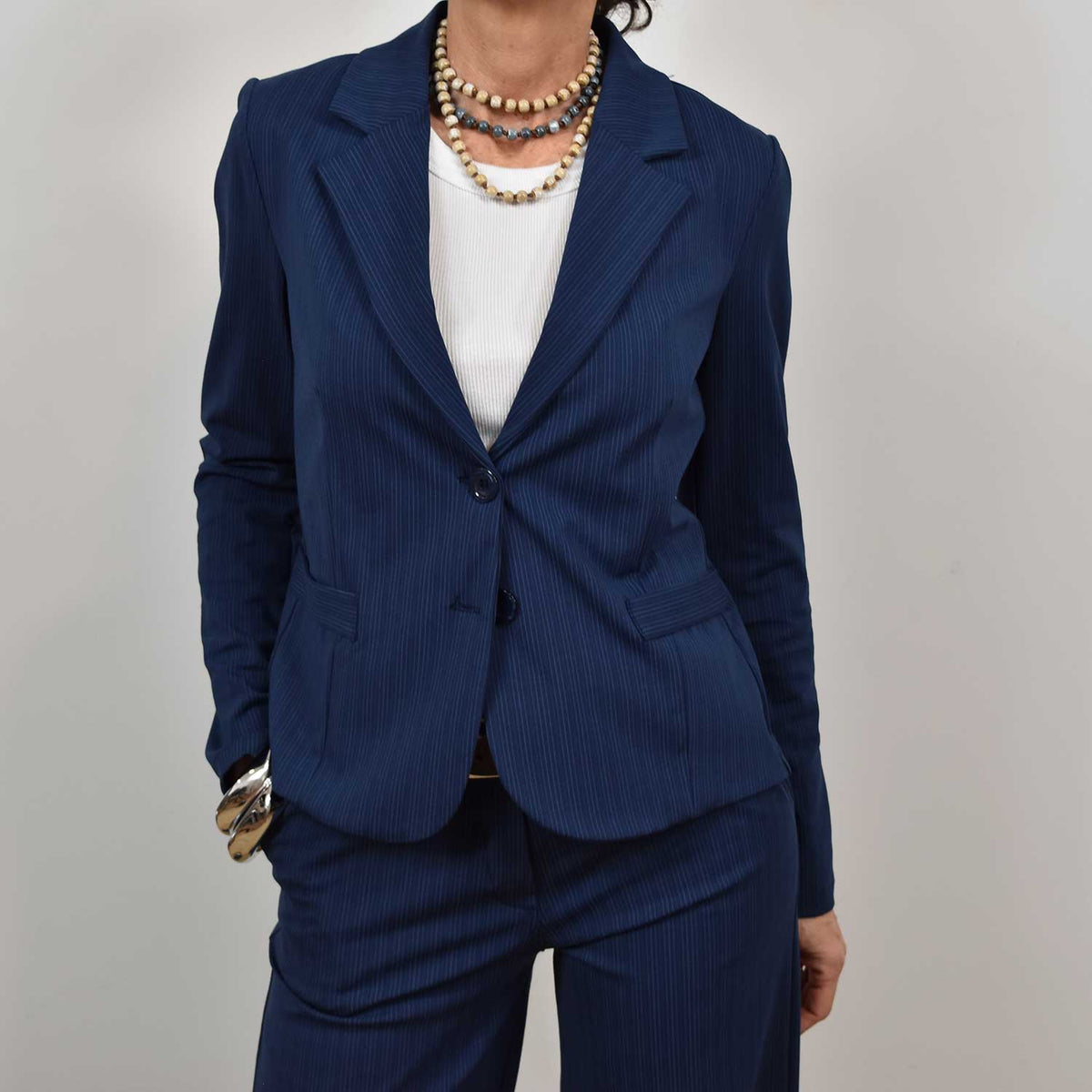 Americana Rayas Chic – Marino