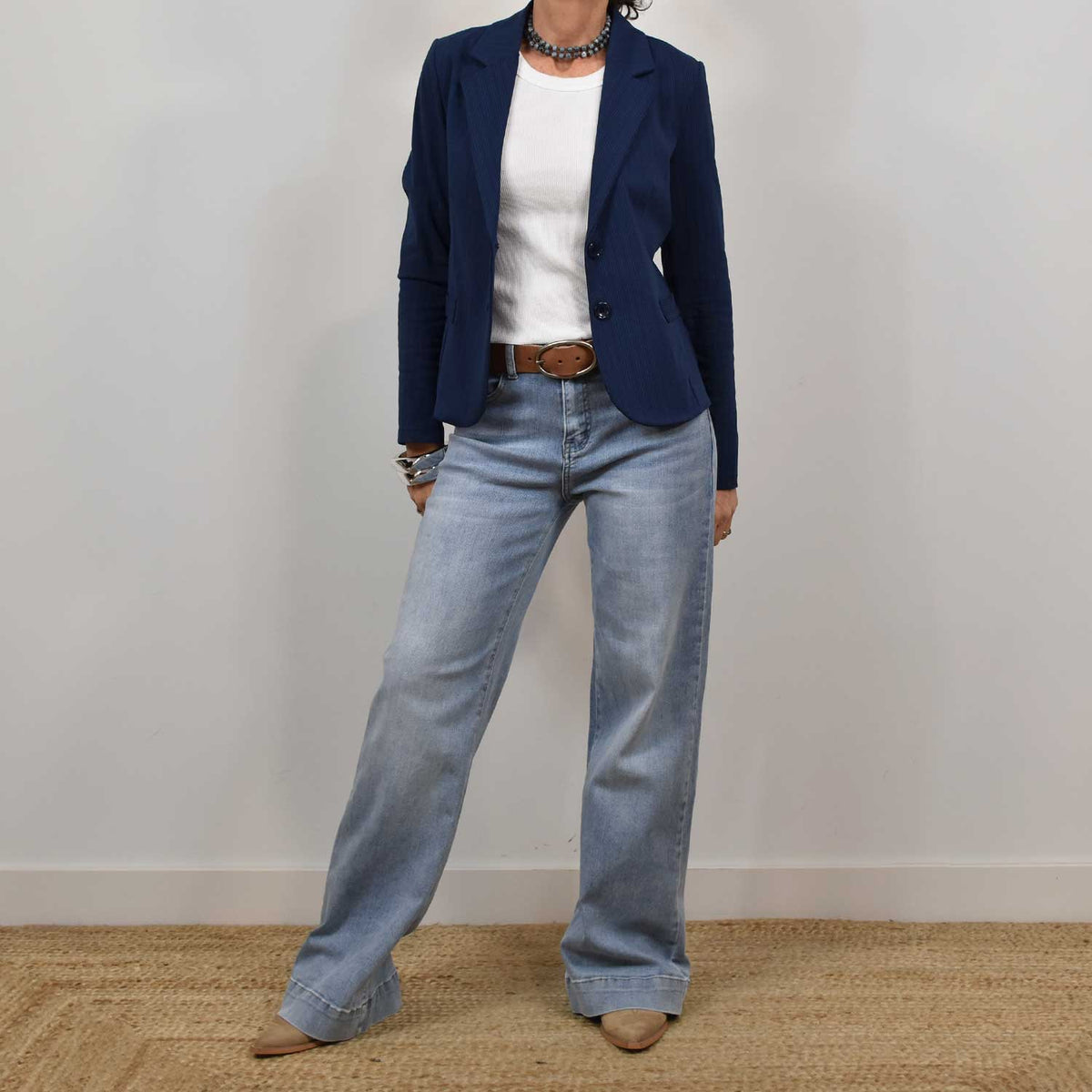 Americana Rayas Chic – Marino