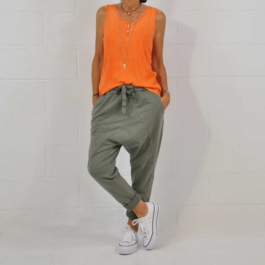 Pantalón Baggy Comfort – Kaki