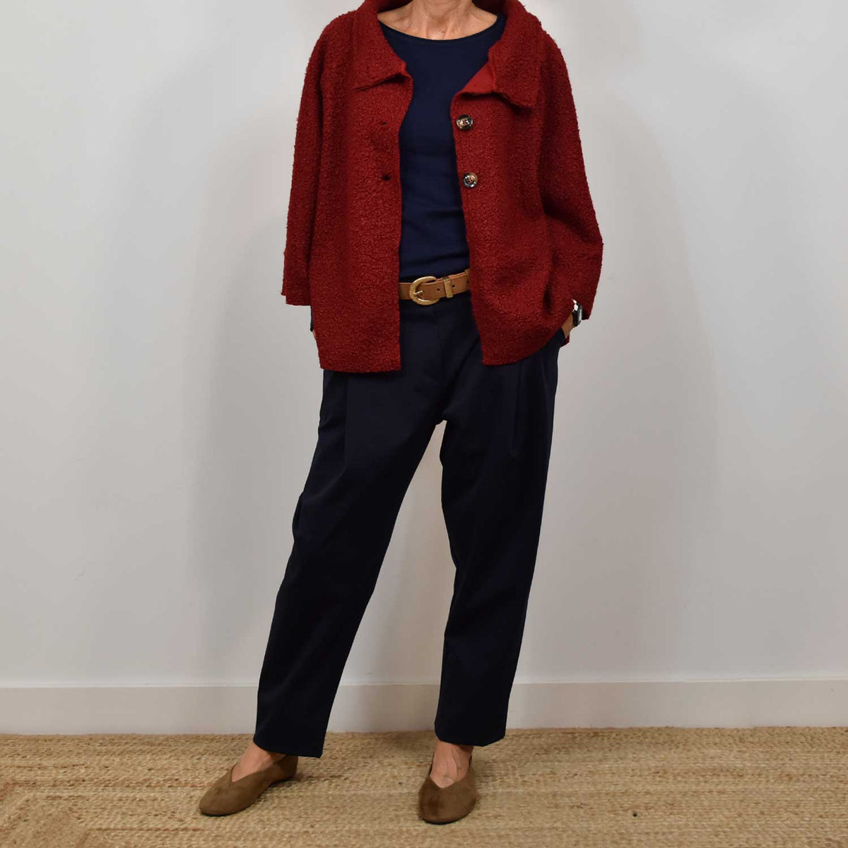 Pantalón Baggy Comfort – Marino