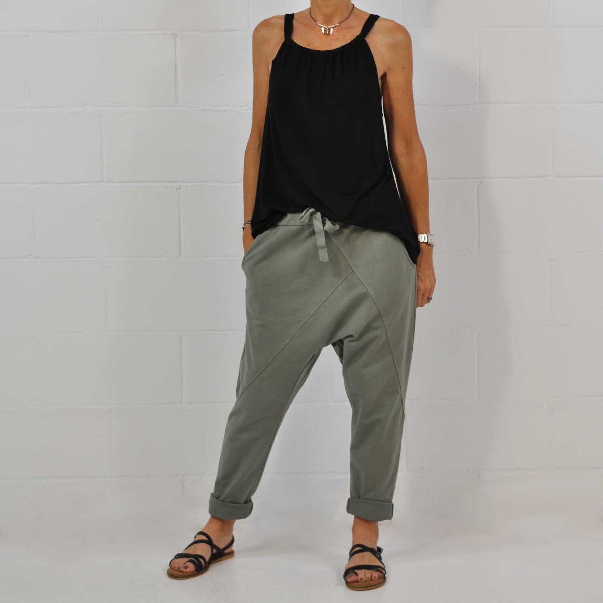 Pantalón Baggy Comfort – Kaki