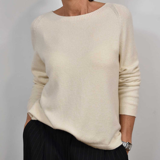 Jersey Canalé Fino – Beige