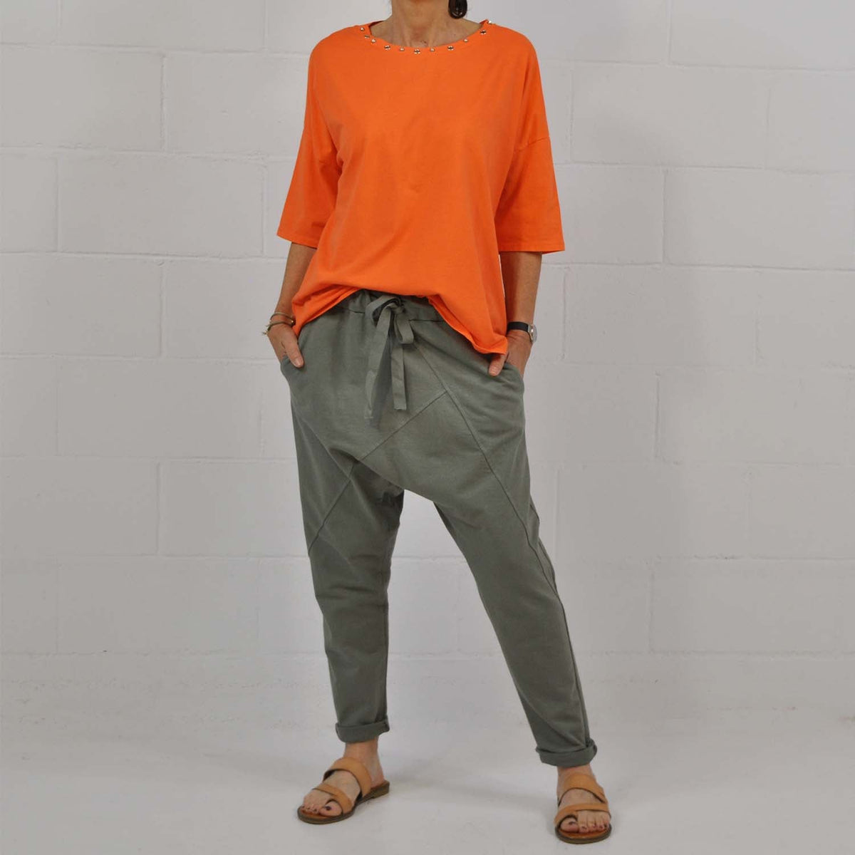 Pantalón Baggy Comfort – Kaki