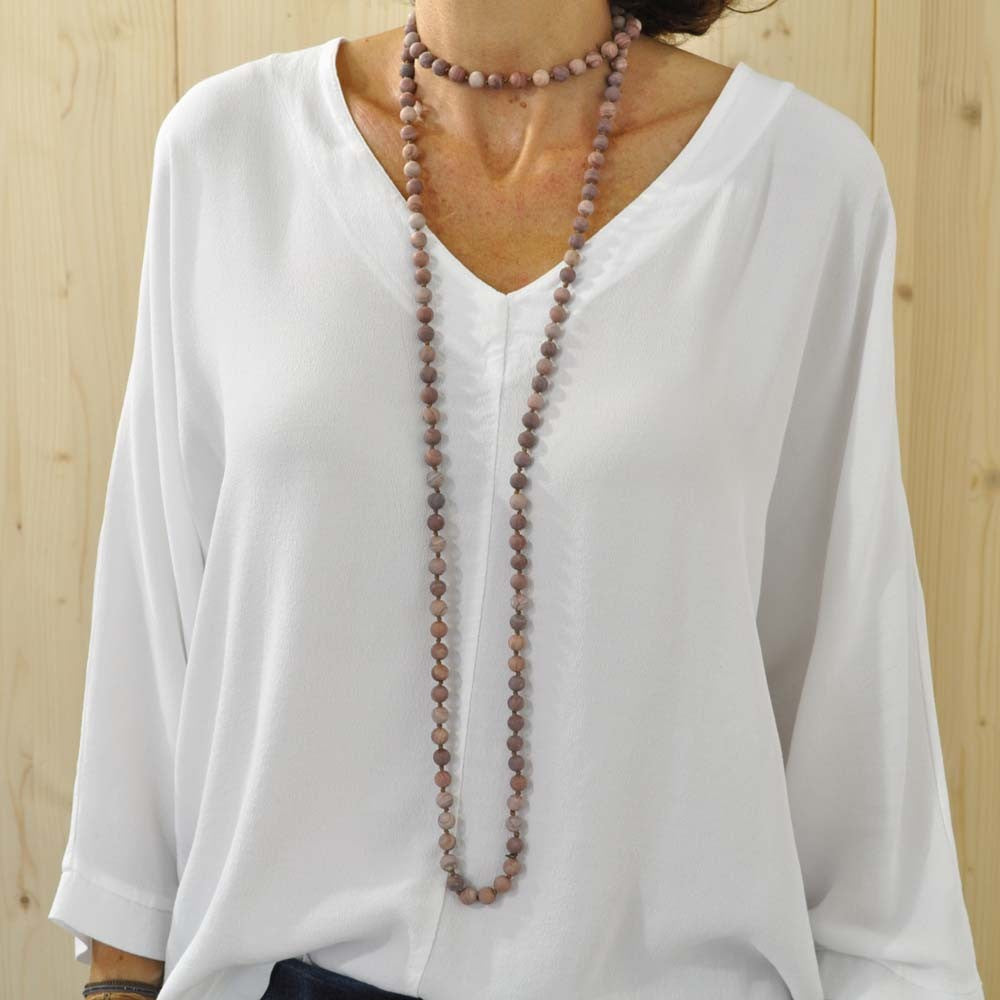 Blusa Pico Elegance – Blanca