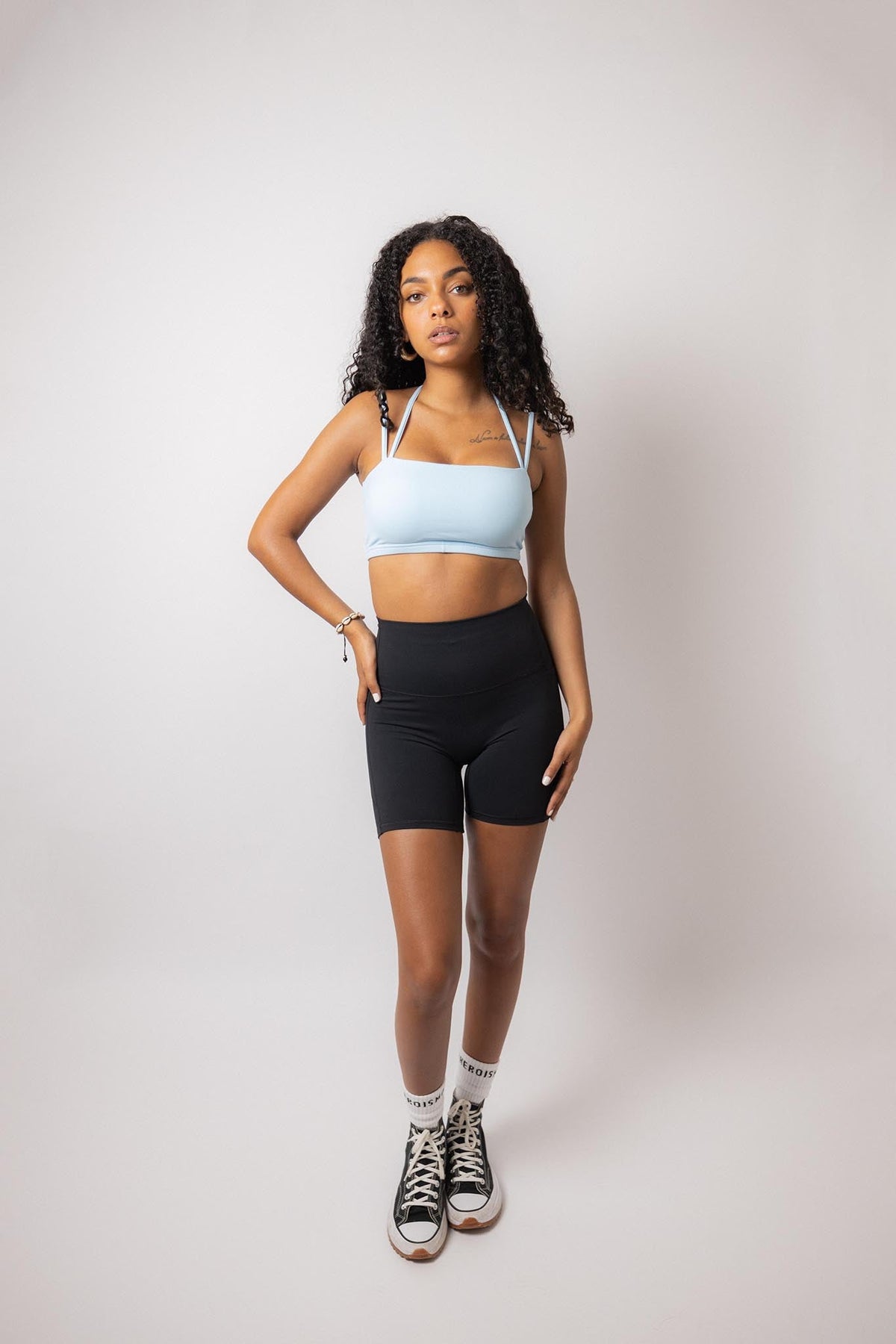 Shorts Claire con Bolsillos – Negro