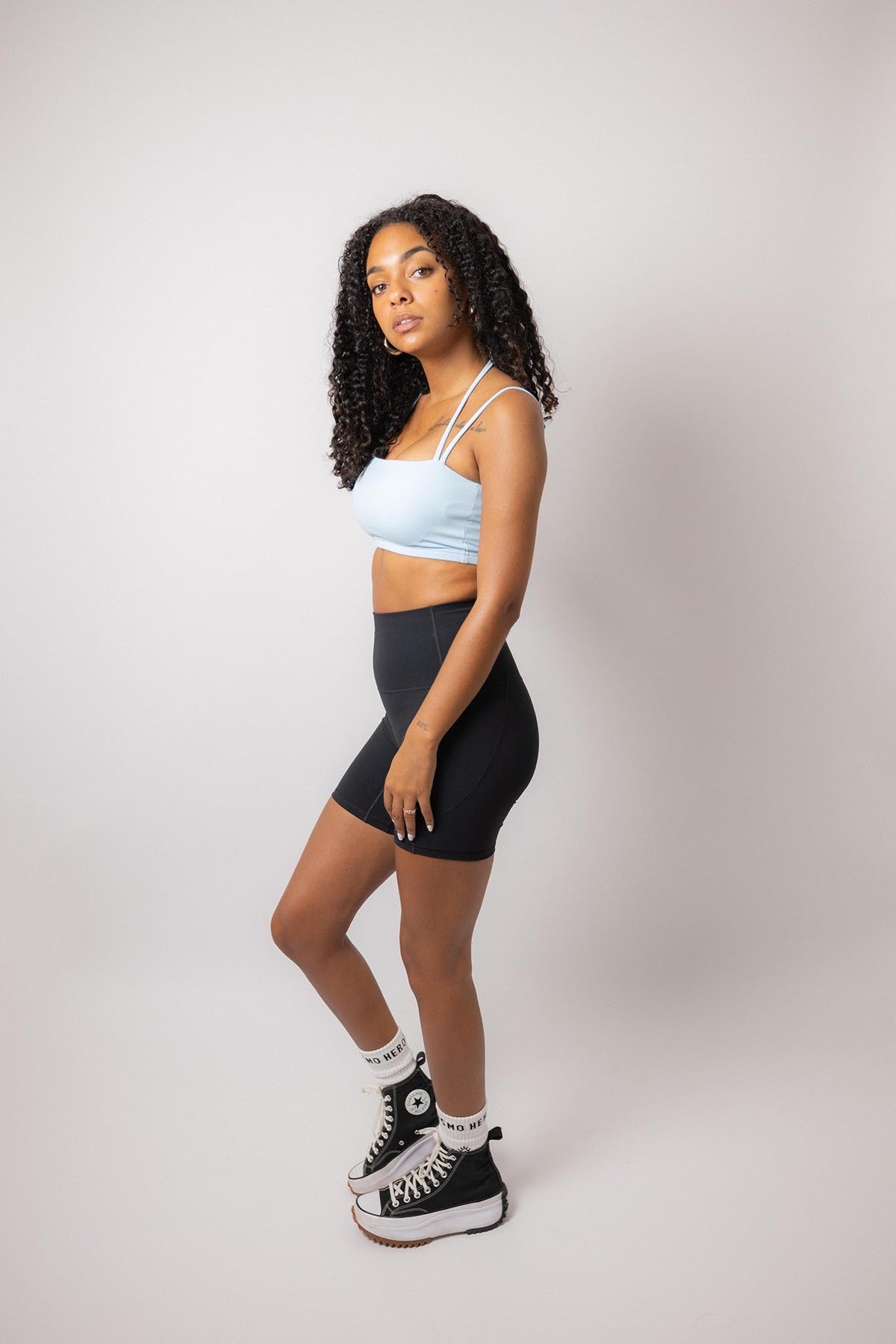 Shorts Claire con Bolsillos – Negro