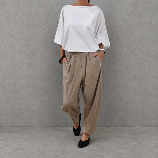 Blusa Abullonada Chic – Blanca