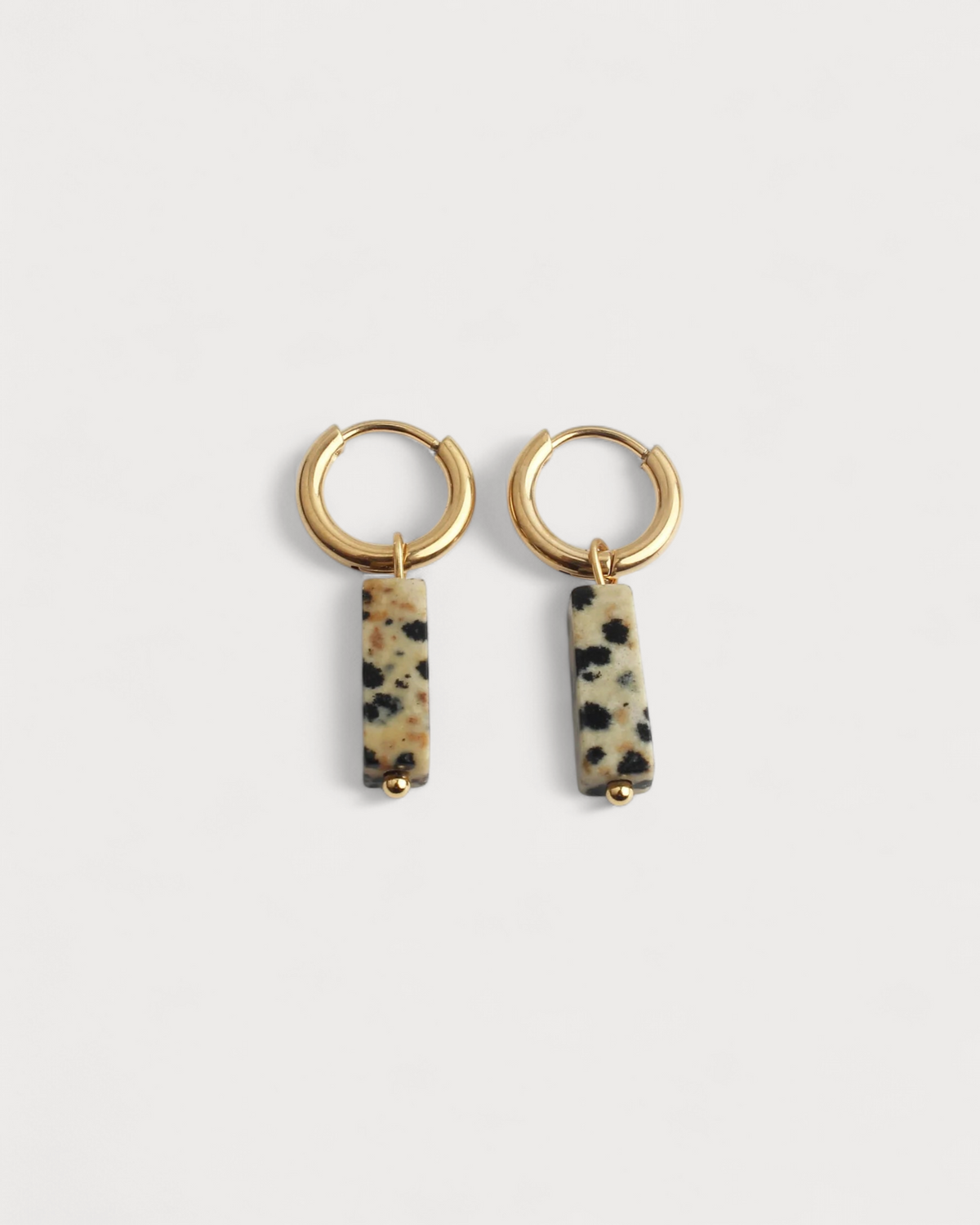 Dora - Pendientes - Piedra natural - Acero inoxidable