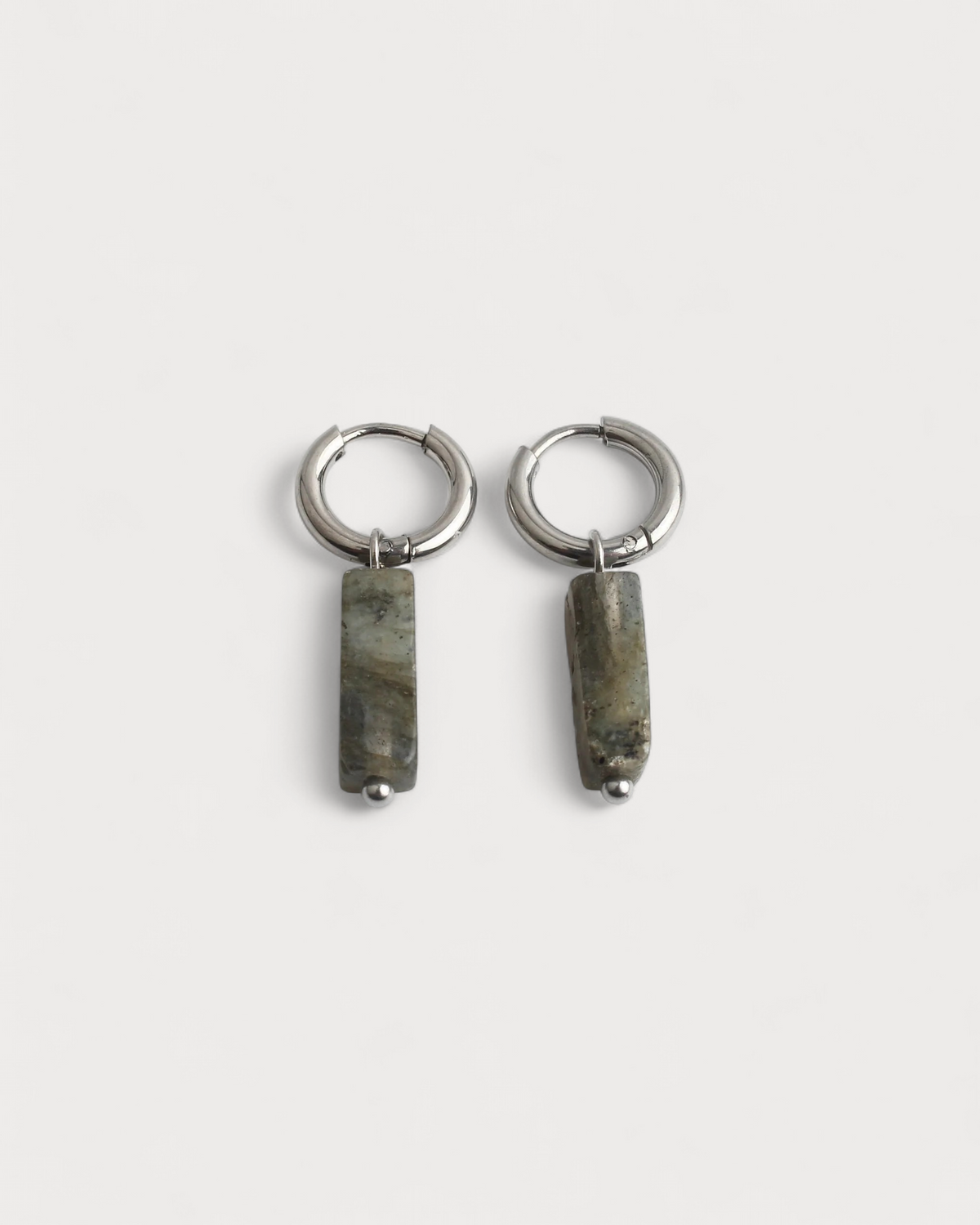 Dora - Pendientes - Piedra natural - Acero inoxidable