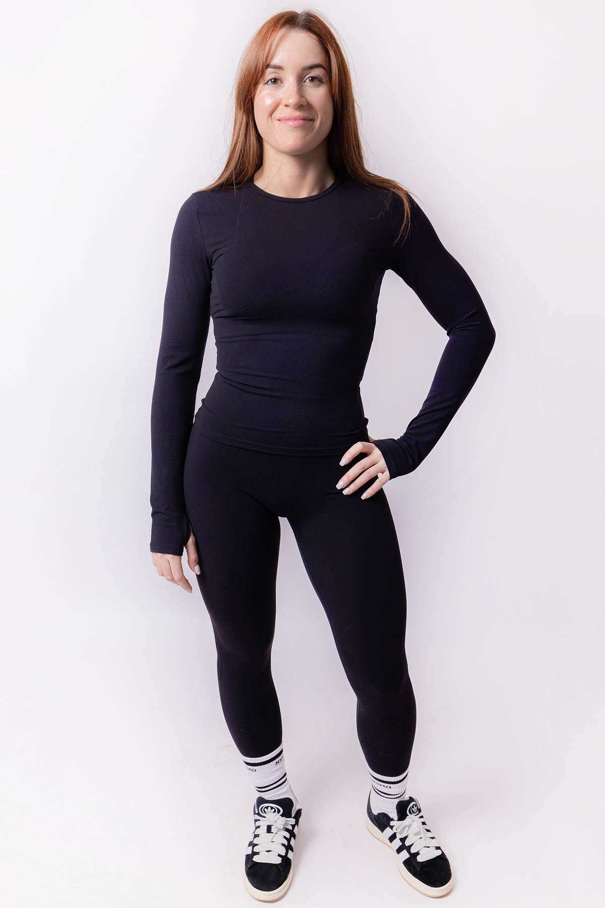 Leggings Florine Scrunch Invisible – Negro
