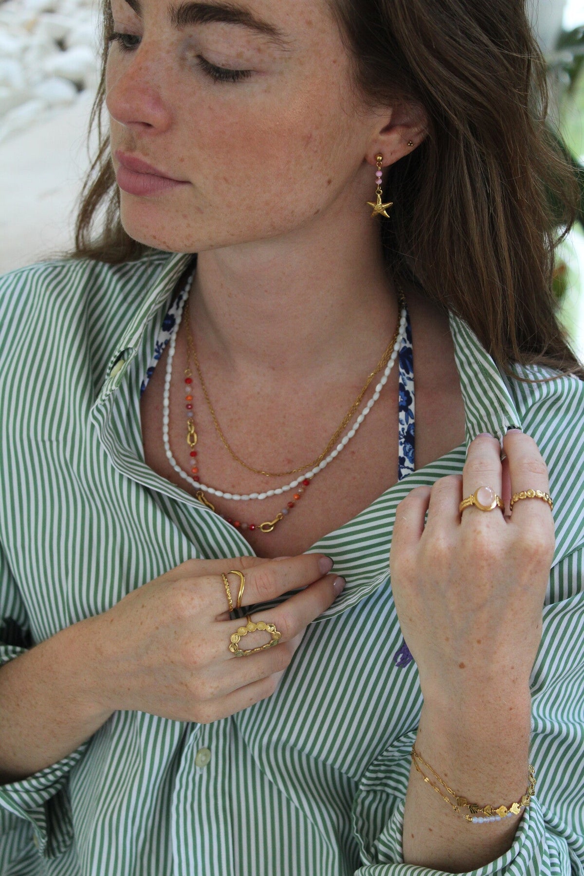 Real Shell  - Collar - Acero inoxidable