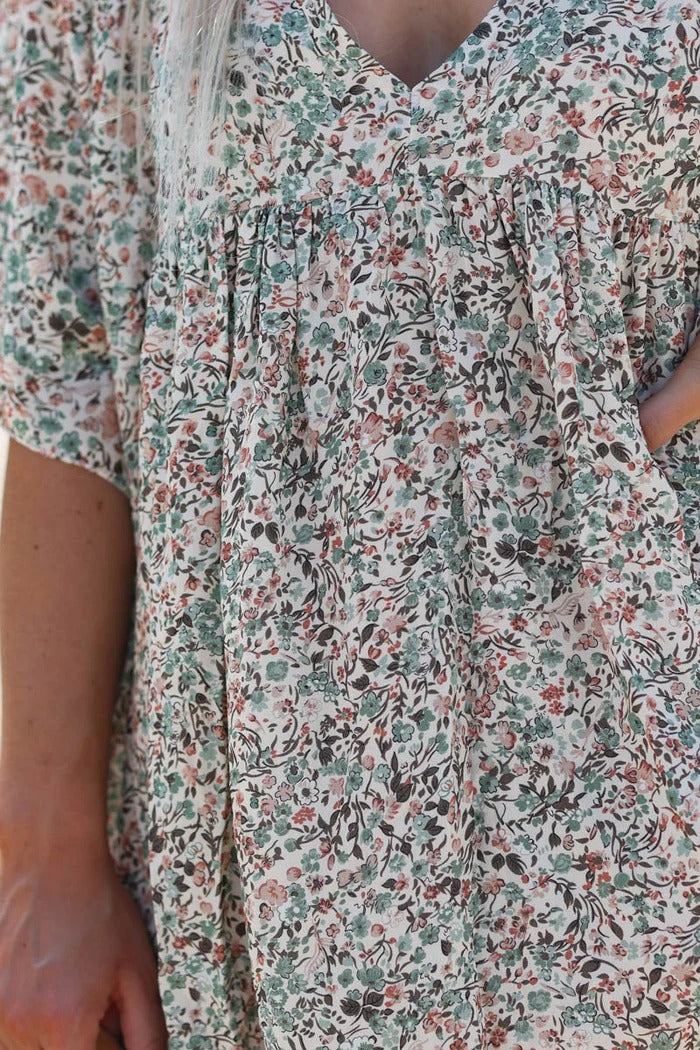 Vestido Alessia con Estampado Liberty