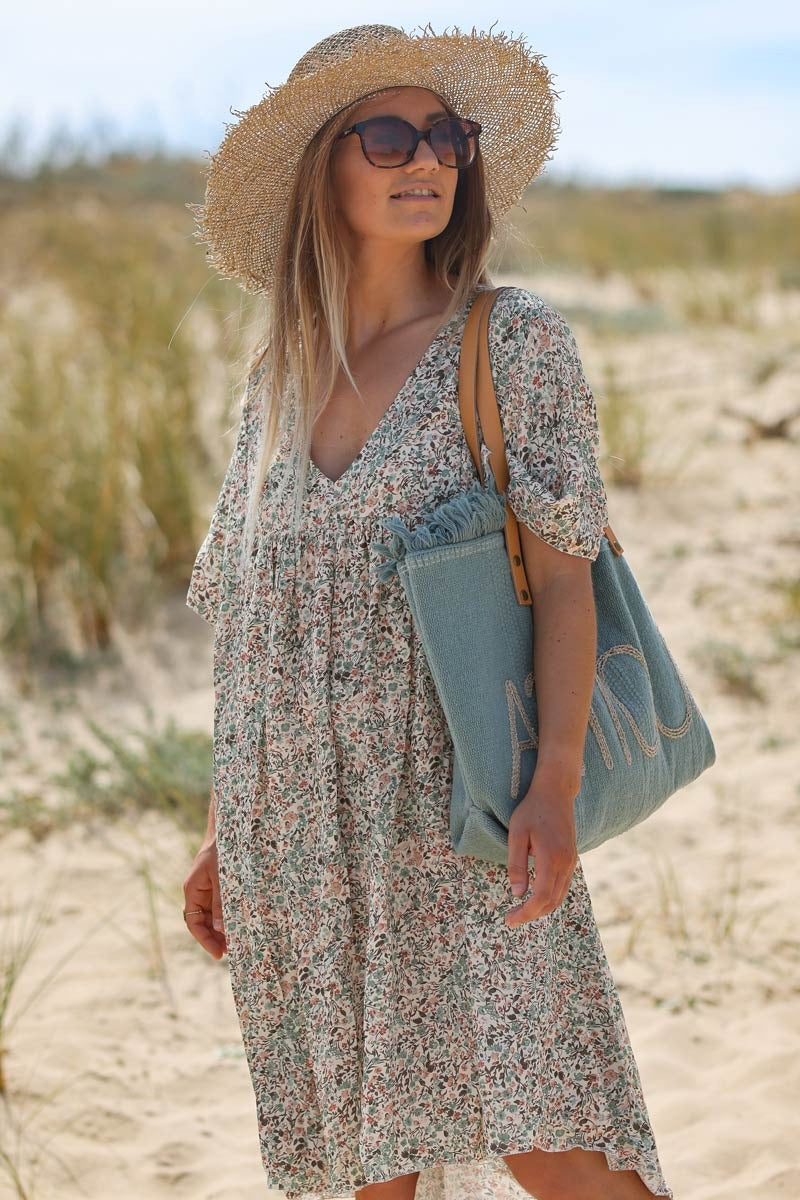 Vestido Alessia con Estampado Liberty