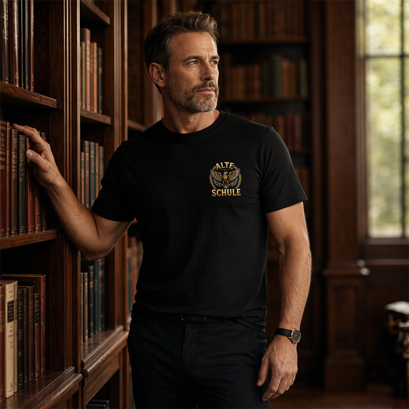 Urban Eagle 🦅 - Camiseta de hombre estampada de manga corta y cuello redondo
